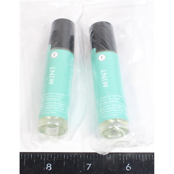 PACK OF 2 MINT ROLL ON MOSQUITO REPELLANT OIL