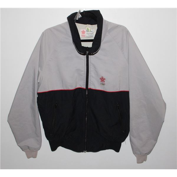 VINTAGE SIZE XL XV OLYMPIC GAMES JACKET MADE IN