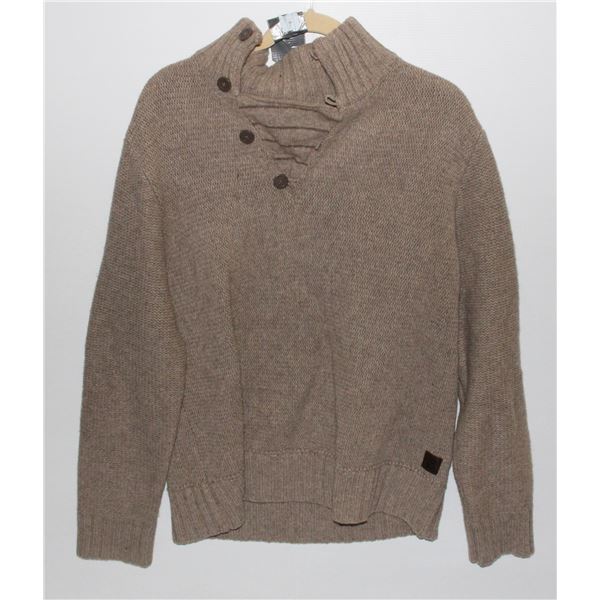 ROOTS LARGE SWEATER100% LAMBSWOOL