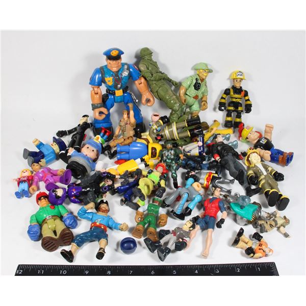 LOT OF VNTG TOY PEOPLE