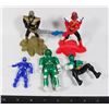 Image 1 : LOT OF POWER RANGER TOYS