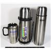 Image 1 : THERMOS AND OTHER BRAND TRAVEL DRINK HOLDERS