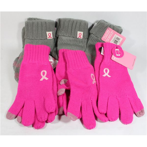 LOT OF 6 CAMPAIGN MITTENS