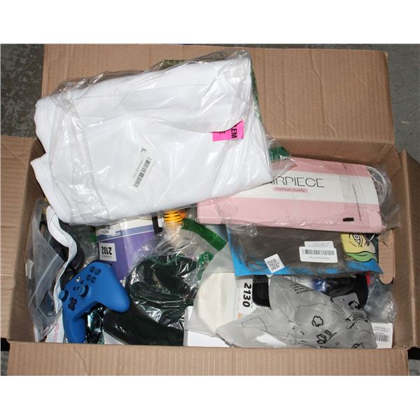 80+ PIECE BOX OF AMAZON RETURN'S