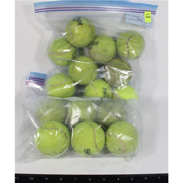 TENNIS BALLS BUNDLE OF 9