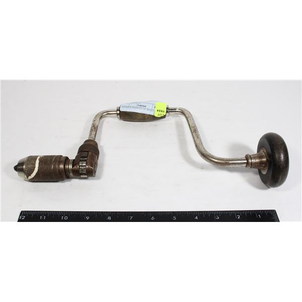 ANTIQUE STANLEY 10" BRACE & BIT