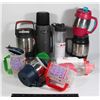 Image 1 : LOT OF INSULTED AND PLASTIC WATER BOTTLES