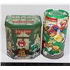 Image 1 : 2 COLLECTIBLE M&M TINS 2000'S ERA