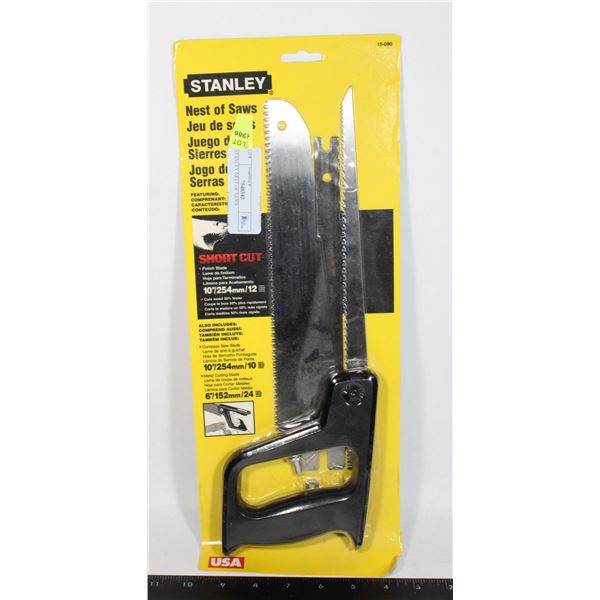 STANLEY NEST OF SAWS