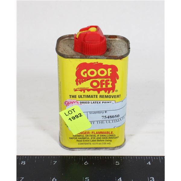 GOOF OFF THE ULTIMATE REMOVER