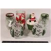 Image 1 : LOT OF CHRISTMAS THEMED GLASS ITEMS