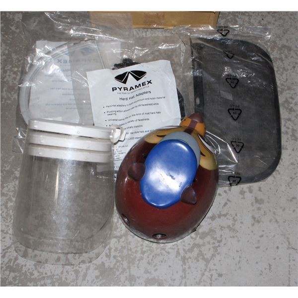 PYRAMEX HARD HAT ADAPTERS/ CHILD PAW PATROL HELMET