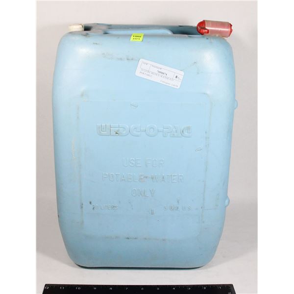 20 LITER WEDCO WATER JUG PORTABLE