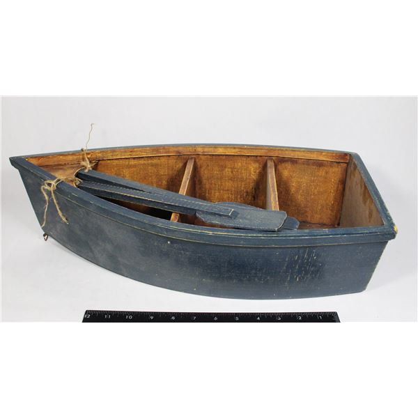 CANSIA ROW BOAT DECOR POSSIBLY A SHELF
