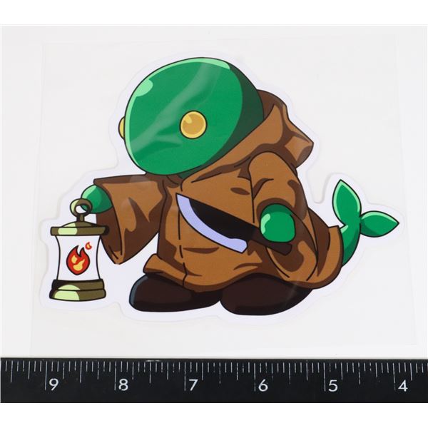 NEW FINAL FANTASY VII THEME TONBERRY STICKER/DECAL