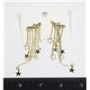 Image 1 : NEW CASCADING STAR DANGLE EARRINGS