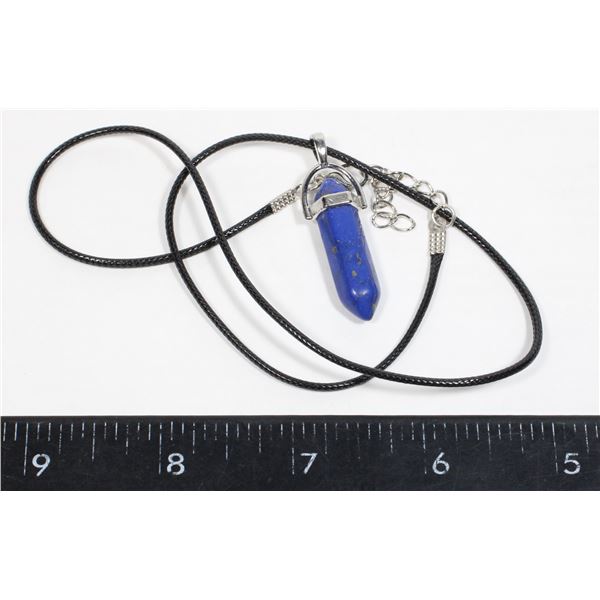 NEW SYNTHETIC LAPIS LAZULI REPLICA HEXAGONAL STONE