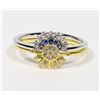 Image 1 : NEW SIZE 11 CUBIC ZIRCONIA INLAID SUN AND MOON