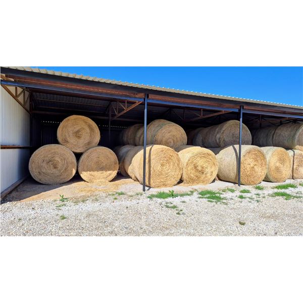 Coastal Bermuda Covered 4x5 Bales