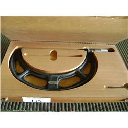 STARRETT NO. 436 8" MICROMETER