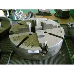 CUSHMAN NO 18 18" SURFACE PLATE - 4 JAW