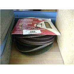 LOT OF SANDING DISC