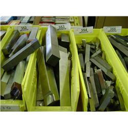 TUB OF MIXED SIZED BORING BAR BITS