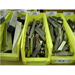TUB OF MIXED SIZED BORING BAR BITS