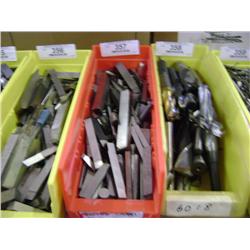 TUB OF MIXED SIZED BORING BAR BITS
