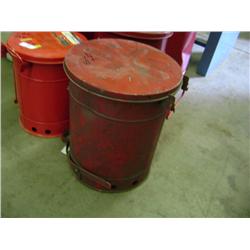 JUSTRITE OILY RAG WASTE CAN