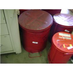 JUSTRITE OILY RAG WASTE CAN