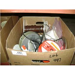 BOX OF MIXED GAUGE WIRE