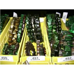 TUB OF MIXED SIZED SIDE CUTTER BLADES
