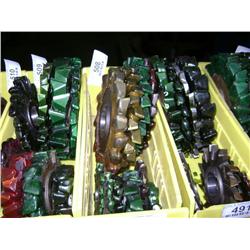 TUB OF MIXED SIZED SIDE CUTTER BLADES