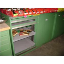 LISTA 57" SLIDING 2 DOOR WORKBENCH CABINET