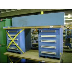 LYON 10 DRAWER  BUTCHER BLOCK WORK BENCH 6'