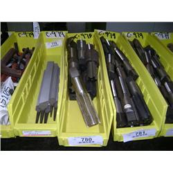 LOT OF END MILLS & BITS