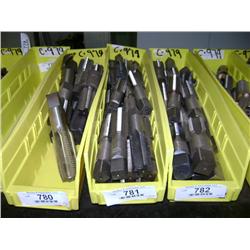 LOT OF END MILLS & BITS