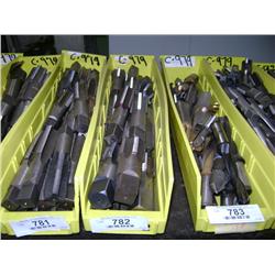 LOT OF END MILLS & BITS