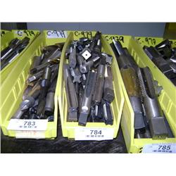 LOT OF END MILLS & BITS