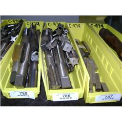 LOT OF END MILLS & BITS