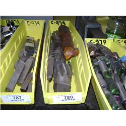 LOT OF END MILLS & BITS