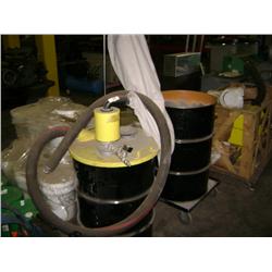 TORNADO 55 GALLON PNEUMATIC BLASTING SAND COLLECTOR VACUUM