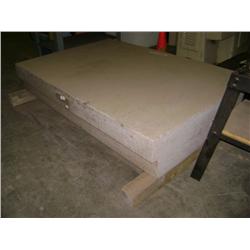 STARRETT 6' X 4' X 12" GRANITE SURFACE PLATE