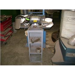 PEDISTAL 6" CARBIDE GRINDER TWIN STONE