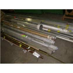 APPROX 400 LBS ALUMINUM STOCK
