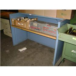 BUTCHER BLOCK WORK BENCH