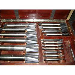 PRATT & WHITNEY SET OF MORSE JIG BORERS & CUTTERS