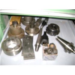 LOT OF MISC CUTTERS & TOOLING FOR DEVLEIG