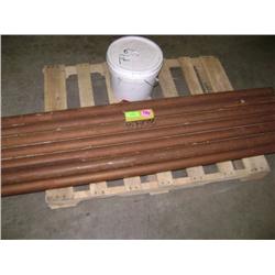 APPROX 150LBS STTEL STOCK